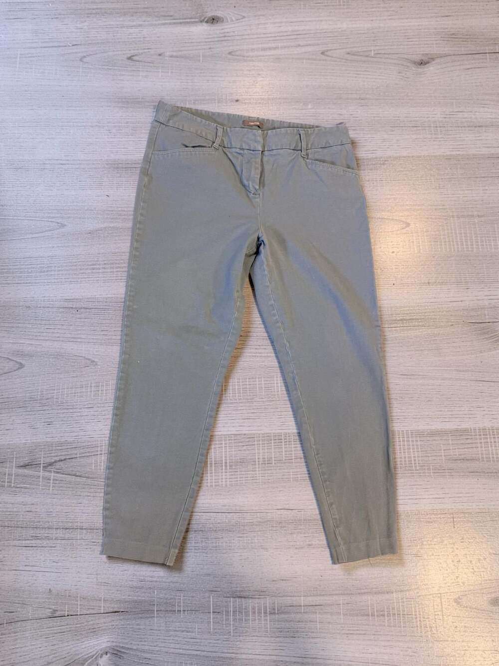 Maurices Sage Green Chino Pants Size 11/12 REG Sandals or Tennis Shoes